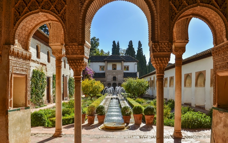 Alhambra in Granada, Spanien