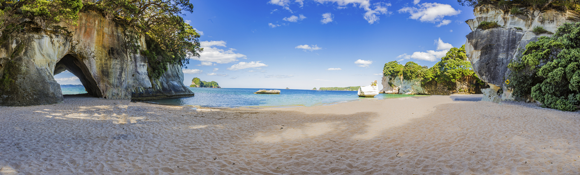 Cathedral Cove auf Neuseeland