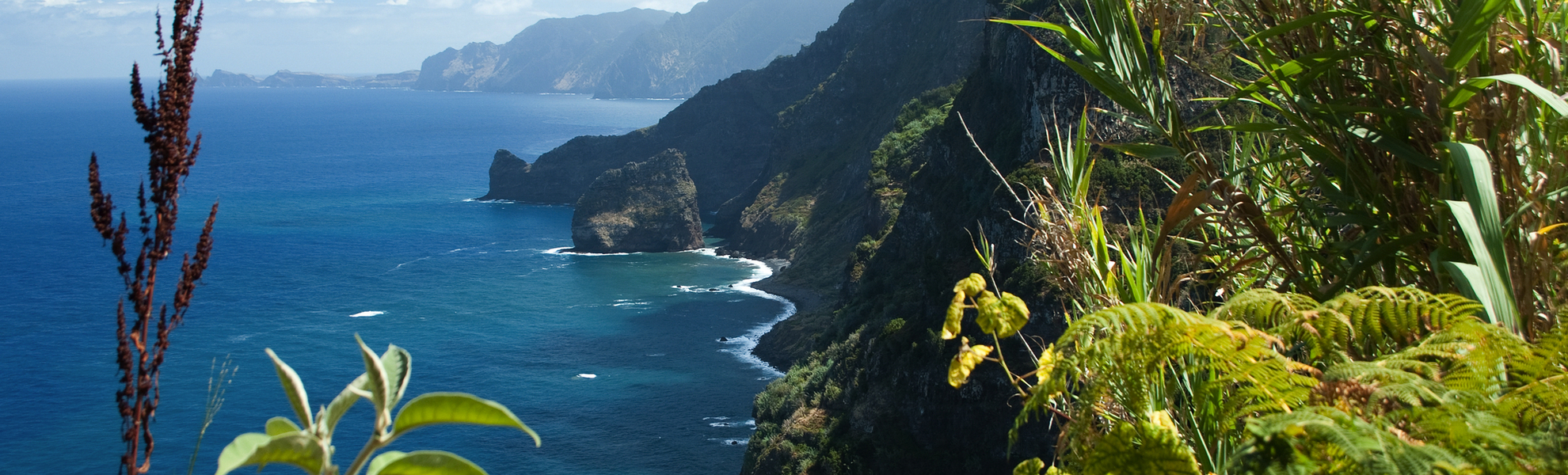 Küste von Madeira nahe Santana