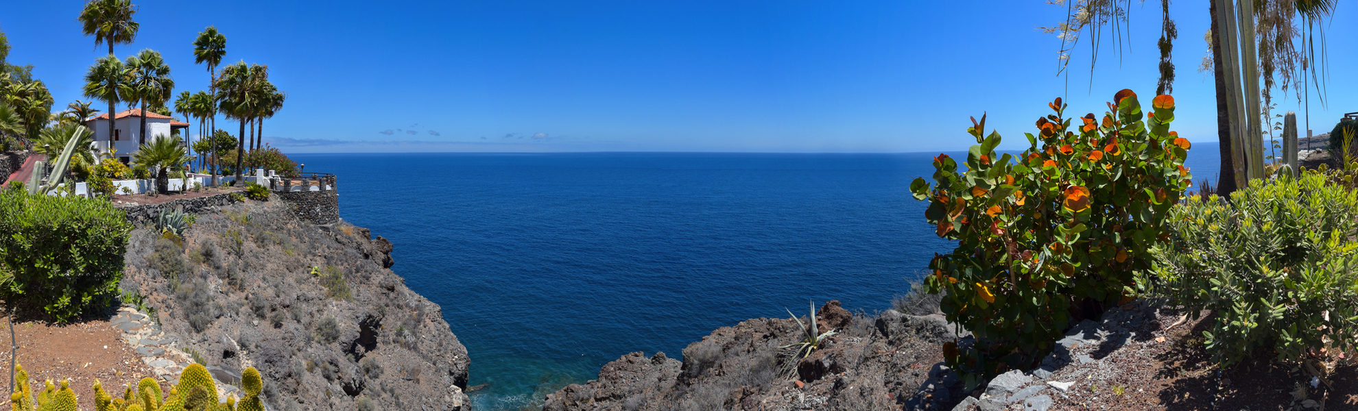 Landschaft im Süden der Insel La Gomera